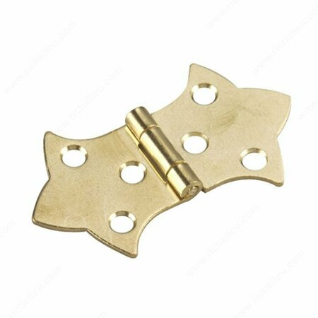 ONWARD MFG Onward Hinge, Brass, 2PK 492BR